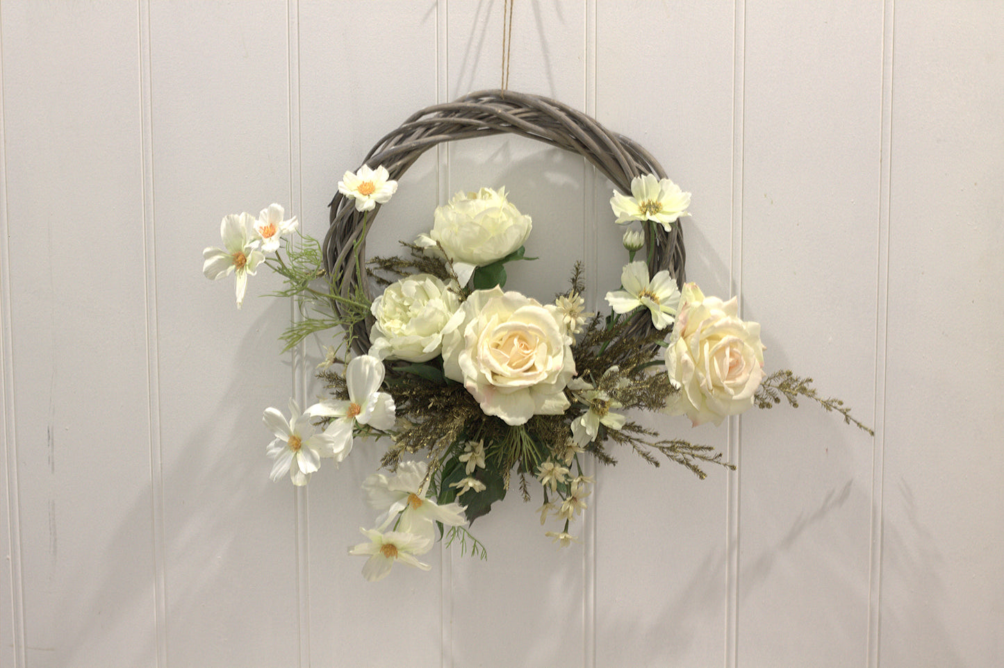 Cosmos Rose wreath