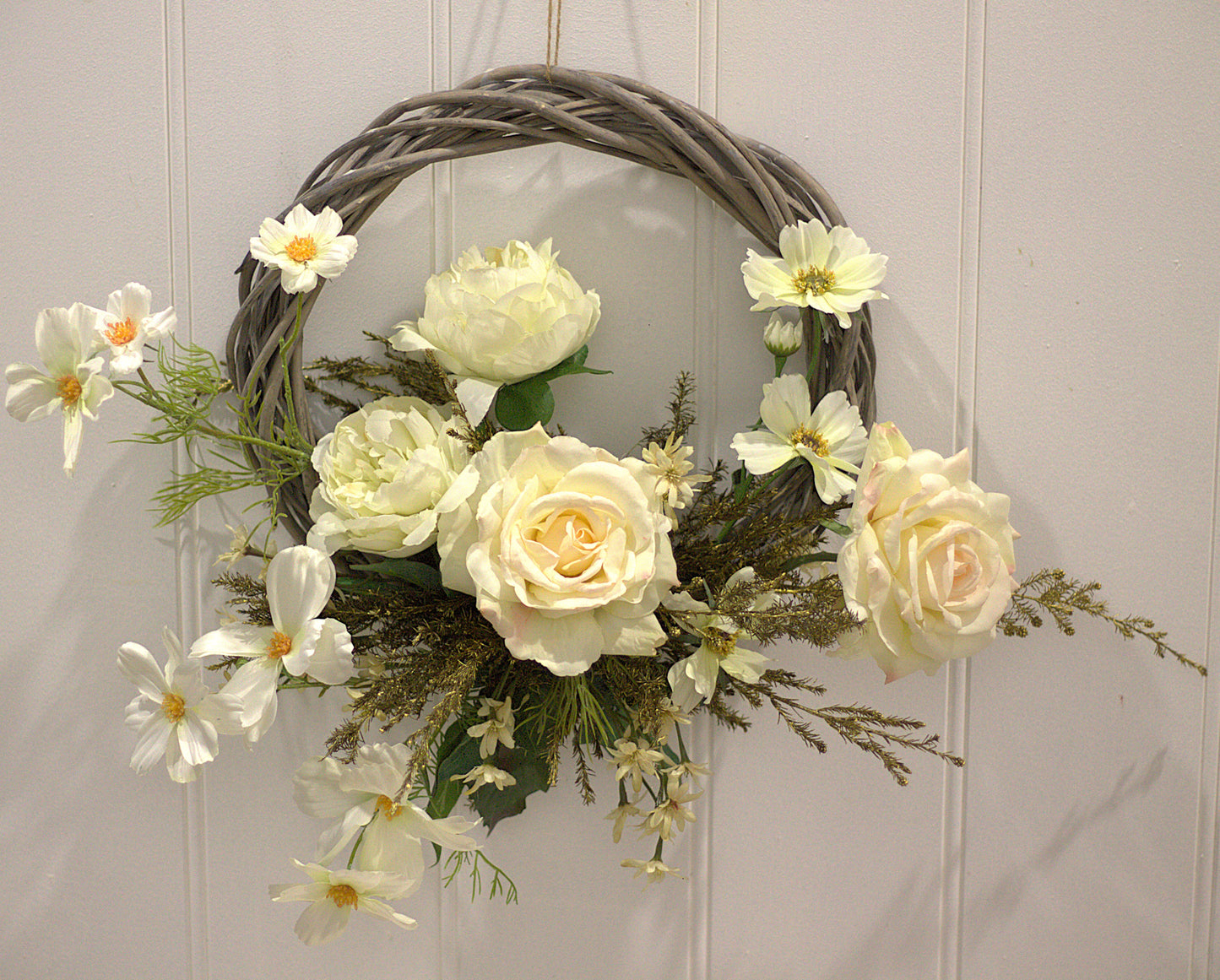 Cosmos Rose wreath